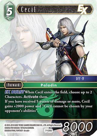 Final Fantasy Opus VII 7-135 Cecil