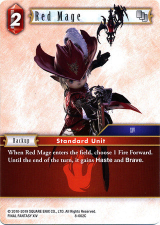 Final Fantasy Opus VIII 8-002 Red Mage