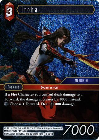 Final Fantasy Opus VIII 8-004 Iroha Foil