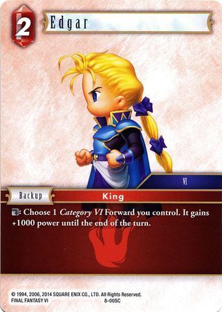 Final Fantasy Opus VIII 8-005 Edgar