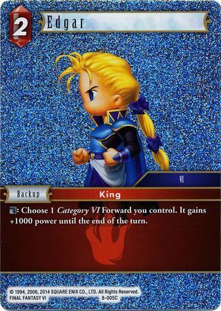 Final Fantasy Opus VIII 8-005 Edgar Foil