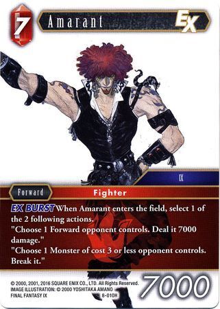 Final Fantasy Opus VIII 8-010 Amarant