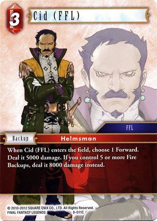 Final Fantasy Opus VIII 8-011 Cid