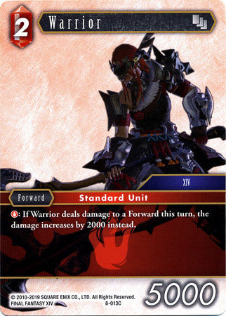 Final Fantasy Opus VIII 8-013 Warrior