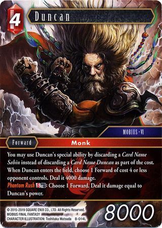 Final Fantasy Opus VIII 8-014 Duncan