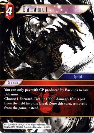 Final Fantasy Opus VIII 8-015 Bahamut