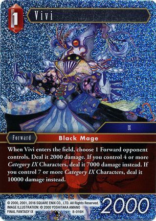 Final Fantasy Opus VIII 8-016 Vivi Foil