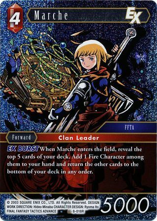 Final Fantasy Opus VIII 8-018 Marche Foil