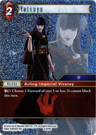 Final Fantasy Opus VIII 8-020 Yotsuyu Foil
