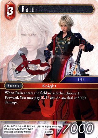 Final Fantasy Opus VIII 8-021 Rain