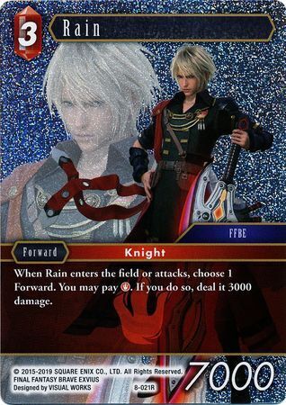 Final Fantasy Opus VIII 8-021 Rain Foil