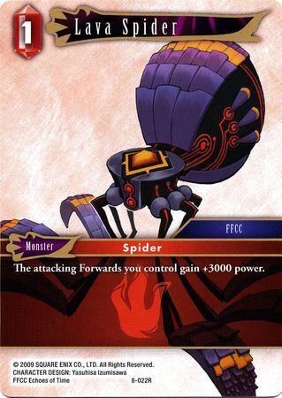 Final Fantasy Opus VIII 8-022 Lava Spider