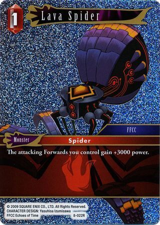 Final Fantasy Opus VIII 8-022 Lava Spider Foil