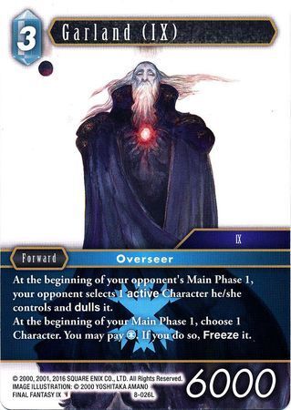 Final Fantasy Opus VIII 8-026 Garland