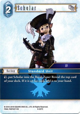 Final Fantasy Opus VIII 8-027 Scholar
