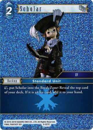 Final Fantasy Opus VIII 8-027 Scholar Foil