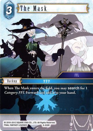 Final Fantasy Opus VIII 8-028 The Mask