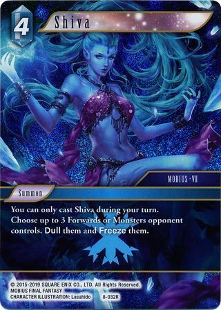 Final Fantasy Opus VIII 8-032 Shiva Foil