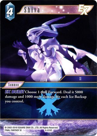Final Fantasy Opus VIII 8-033 Shiva
