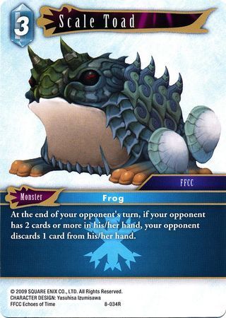 Final Fantasy Opus VIII 8-034 Scale Toad