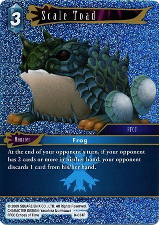 Final Fantasy Opus VIII 8-034 Scale Toad Foil