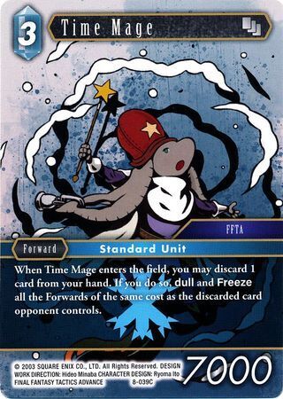 Final Fantasy Opus VIII 8-039 Time Mage