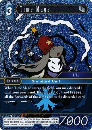 Final Fantasy Opus VIII 8-039 Time Mage Foil