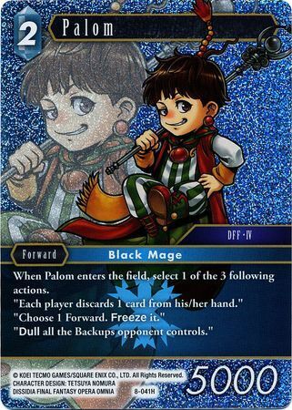 Final Fantasy Opus VIII 8-041 Palom Foil