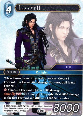 Final Fantasy Opus VIII 8-043 Lasswell