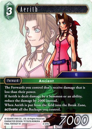 Final Fantasy Opus VIII 8-049 Aerith