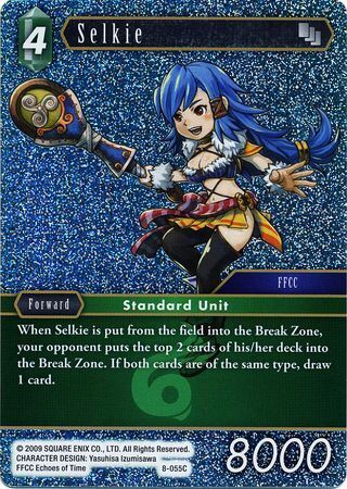 Final Fantasy Opus VIII 8-055 Selkie Foil