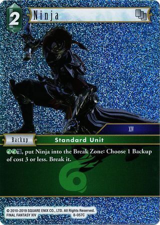 Final Fantasy Opus VIII 8-057 Ninja Foil