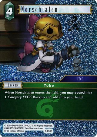Final Fantasy Opus VIII 8-058 Norschtalen Foil