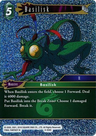 Final Fantasy Opus VIII 8-059 Basilisk Foil