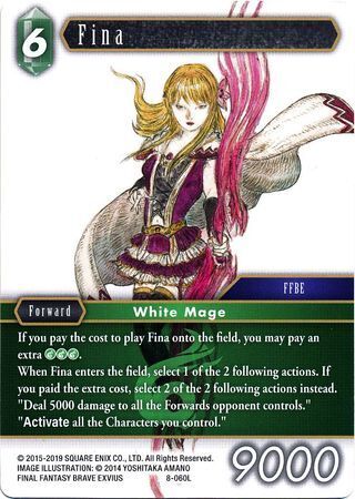 Final Fantasy Opus VIII 8-060 Fina