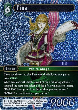 Final Fantasy Opus VIII 8-060 Fina Foil