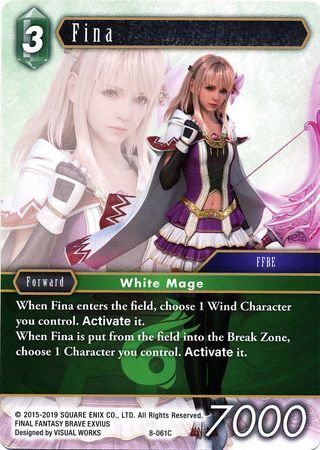 Final Fantasy Opus VIII 8-061 Fina