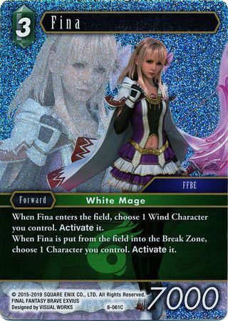 Final Fantasy Opus VIII 8-061 Fina Foil