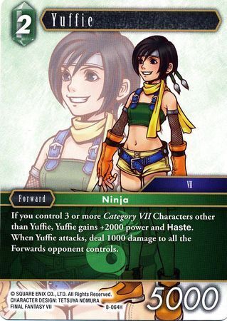 Final Fantasy Opus VIII 8-064 Yuffie