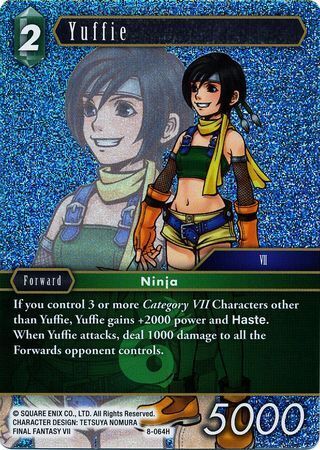 Final Fantasy Opus VIII 8-064 Yuffie Foil