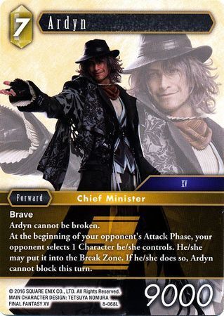 Final Fantasy Opus VIII 8-068 Ardyn