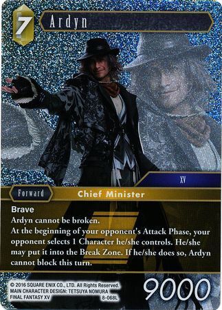 Final Fantasy Opus VIII 8-068 Ardyn Foil