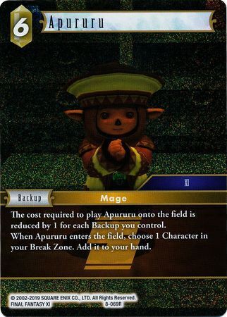 Final Fantasy Opus VIII 8-069 Apururu Foil