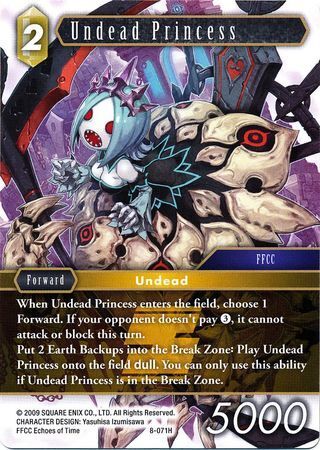 Final Fantasy Opus VIII 8-071 Undead Princess