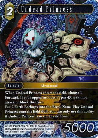 Final Fantasy Opus VIII 8-071 Undead Princess Foil