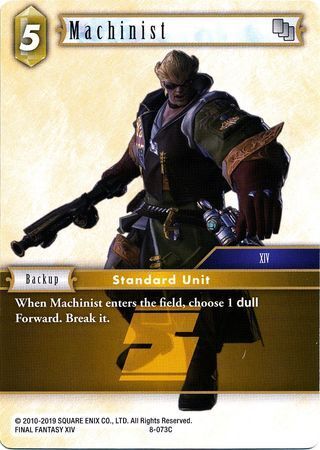 Final Fantasy Opus VIII 8-073 Machinist