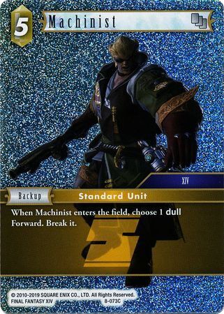 Final Fantasy Opus VIII 8-073 Machinist Foil