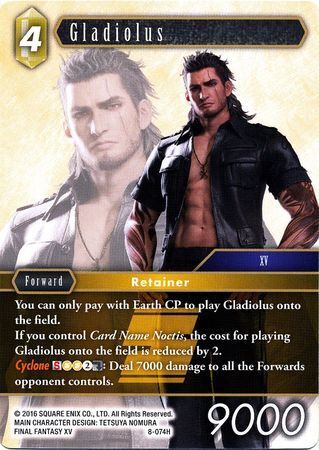 Final Fantasy Opus VIII 8-074 Gladiolus