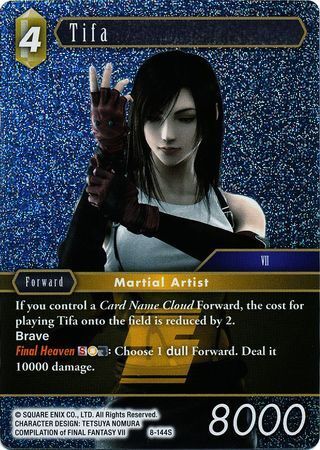 Final Fantasy Opus VIII 8-144 Tifa Foil