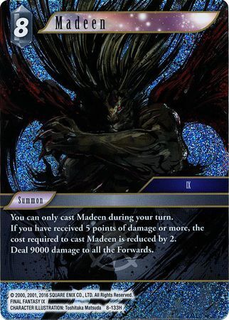 Final Fantasy Opus VIII 8-133 Madeen Foil